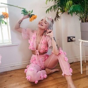 Babydol matching daisy set trouser and top